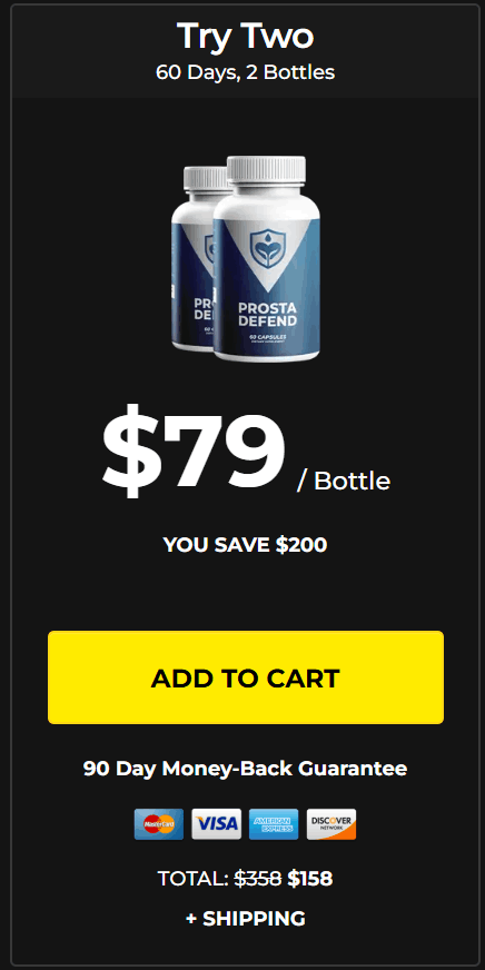 Prosta Defend 2 bottles $79 each